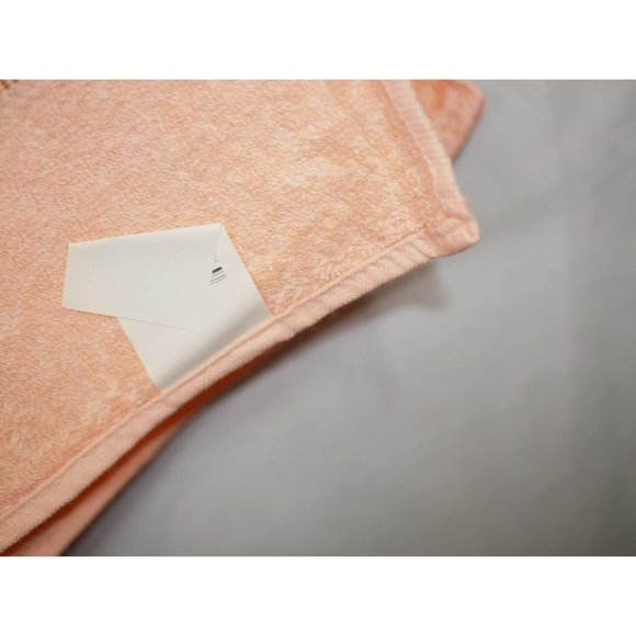 Vintage St. Mary's 100% Cotton Peach Glow 2 Bath Towels and 1 Washcloth NOS - Picture 7 of 7